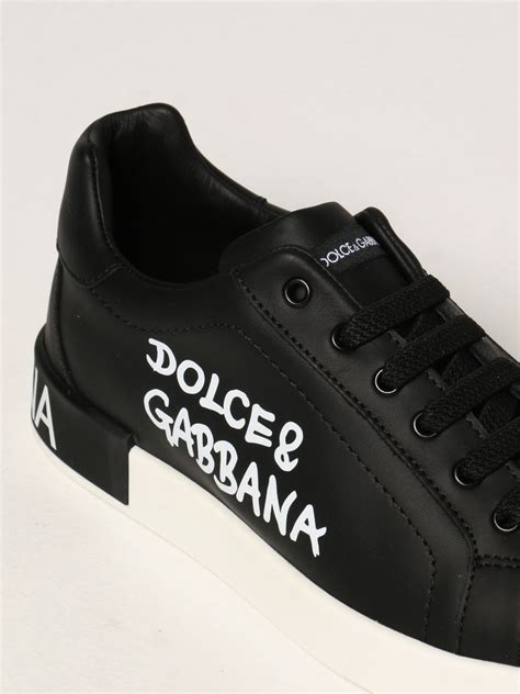 dolce and gabbana sneakers black.